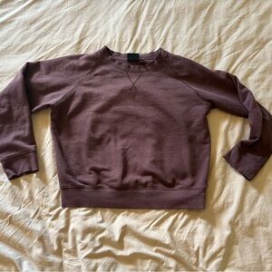 Richer Poorer Chocolate Brown Crewneck